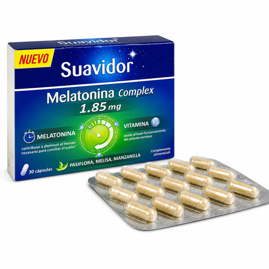 Complesso di melatonina Suavidor, 30 compresse