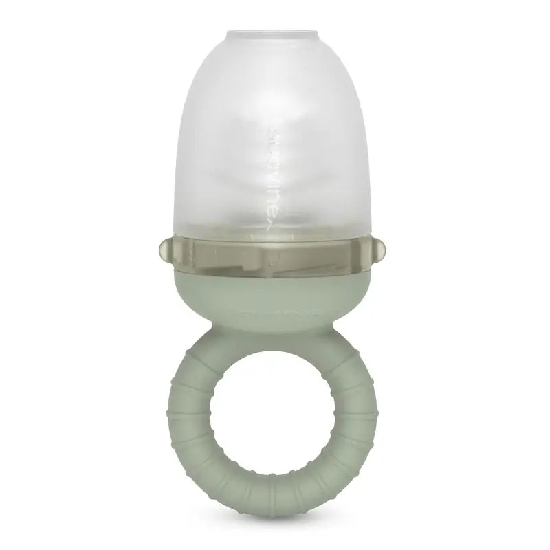 Suavinex Alimentatore in silicone antisoffocamento, +6 mesi, verde