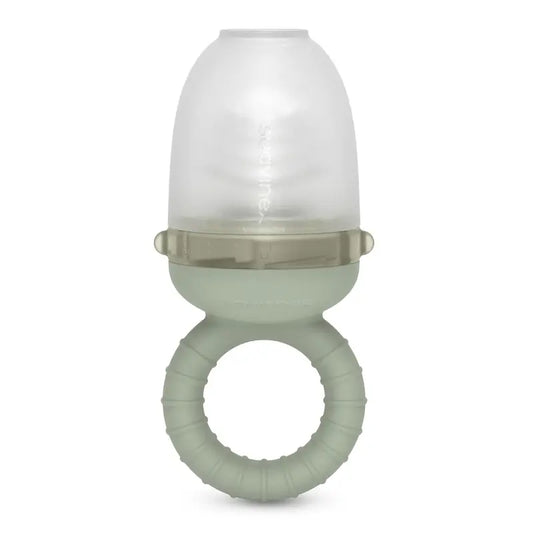 Suavinex Alimentatore in silicone antisoffocamento, +6 mesi, verde