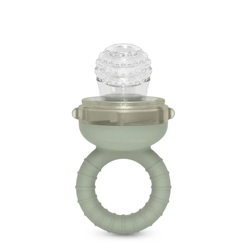 Suavinex Alimentatore in silicone antisoffocamento, +6 mesi, verde