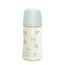 Suavinex Biberon 270 Ml, flusso medio (M), +3 mesi, blu poesia