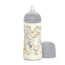 Suavinex Biberon 360 Ml, Flusso denso (L), +6 mesi, Fiori del Paese delle Meraviglie Blu