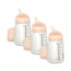 Suavinex Bottiglia anticolica Zero Zero 270 Ml, a flusso medio (M), +3 mesi, equo, 3 unità