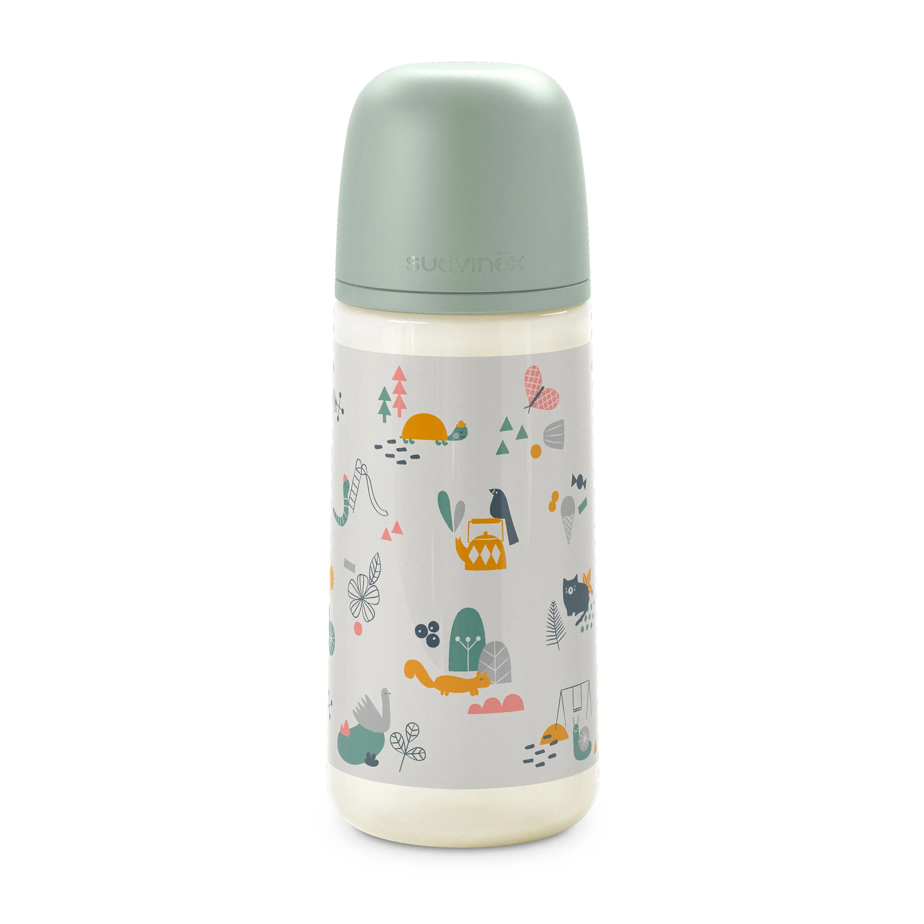 Suavinex Biberón De 360 Ml, Neonati +6 Mesi. Verde, 1 unità