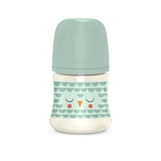 Suavinex Bibéron Premium 150 Ml. Tettarella fisiologica Sx Pro in silicone. Bibéron Premium a flusso lento. +0 mesi. Bonhomia, Verde
