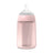 Suavinex Bottiglia in silicone 240 Ml, flusso medio (M), +3 mesi, acqua di rose