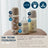 Suavinex Biberon Sx Pro a flusso lento (S) +0 mesi Wild&Free Beige, 150 ml