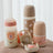 Suavinex Biberon con tettarella Sx Pro a flusso lento (S) +0 mesi Wild&Free Rosa, 150 ml