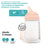 Suavinex Zero-Zero Set di flaconi 270 Ml, flusso medio