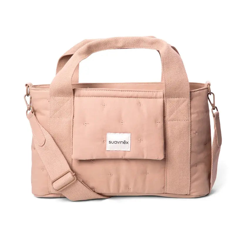 Suavinex Baby Trolley Borsa rettangolare per il pane Poesia Rosa