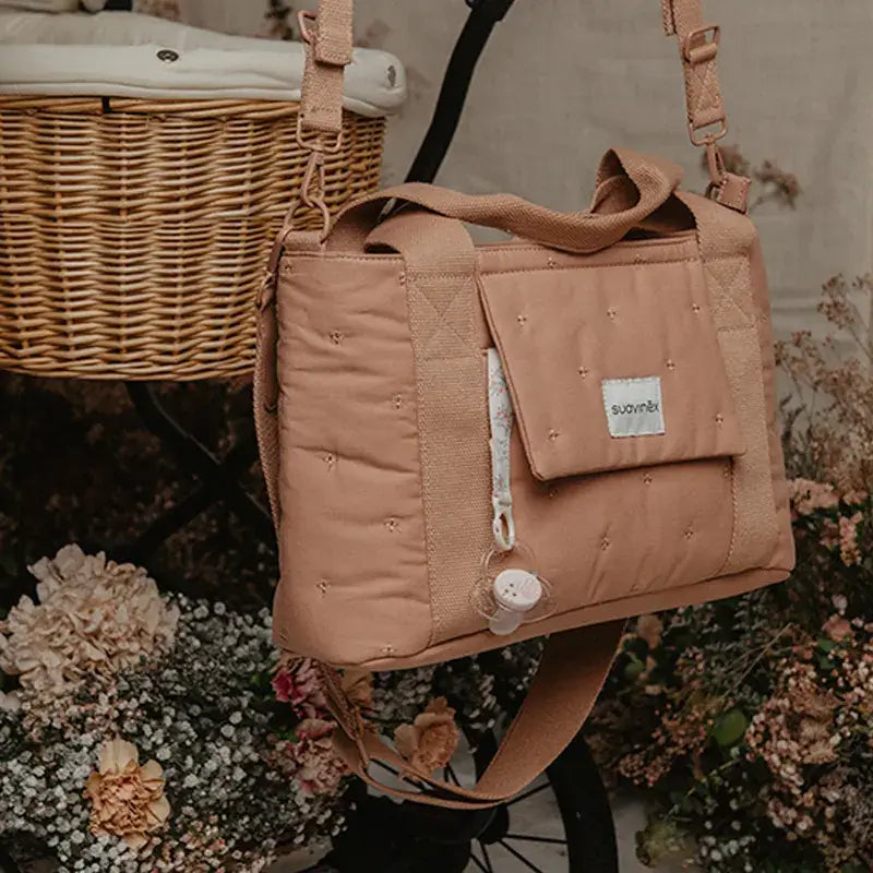 Suavinex Baby Trolley Borsa rettangolare per il pane Poesia Rosa