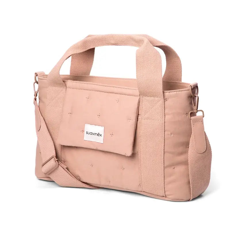 Suavinex Baby Trolley Borsa rettangolare per il pane Poesia Rosa