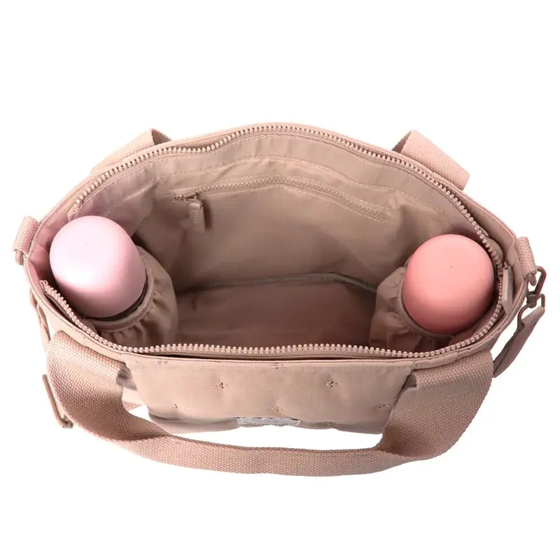 Suavinex Baby Trolley Borsa rettangolare per il pane Poesia Rosa