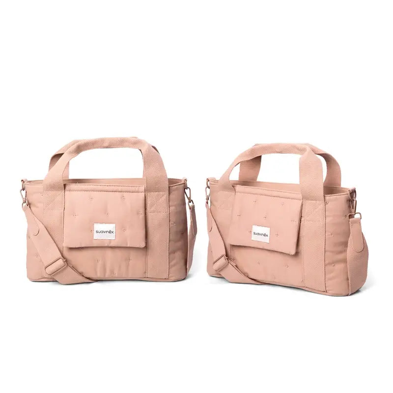 Suavinex Baby Trolley Borsa rettangolare per il pane Poesia Rosa