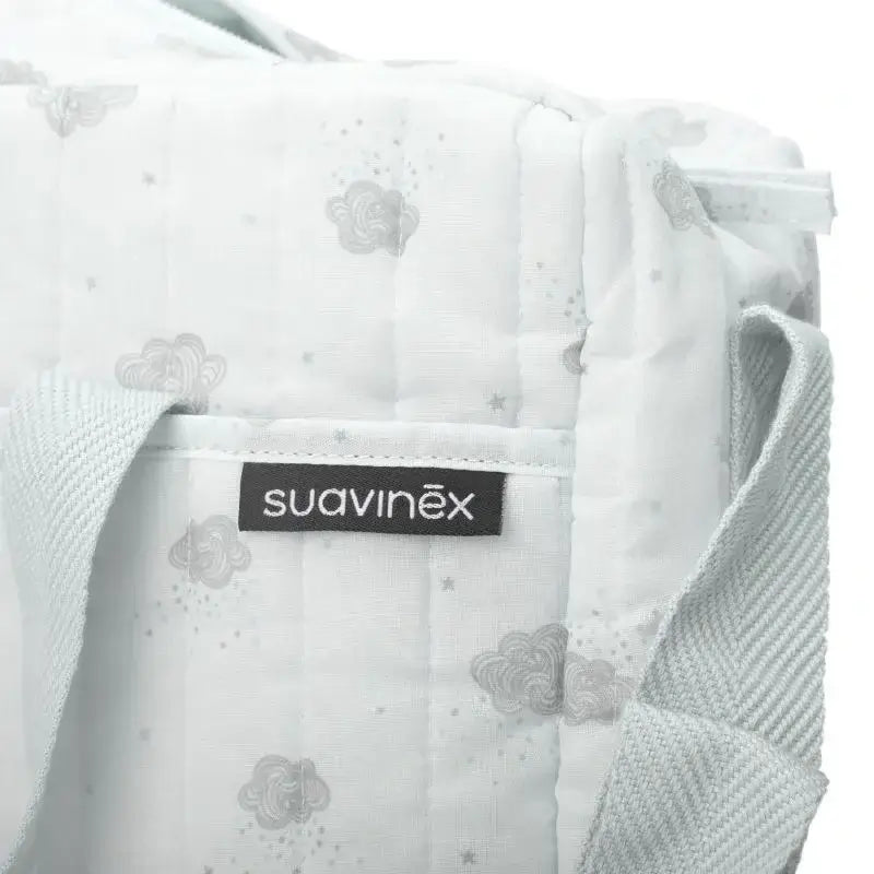 Suavinex Borsa per carrozzina con cosmetici. Blu
