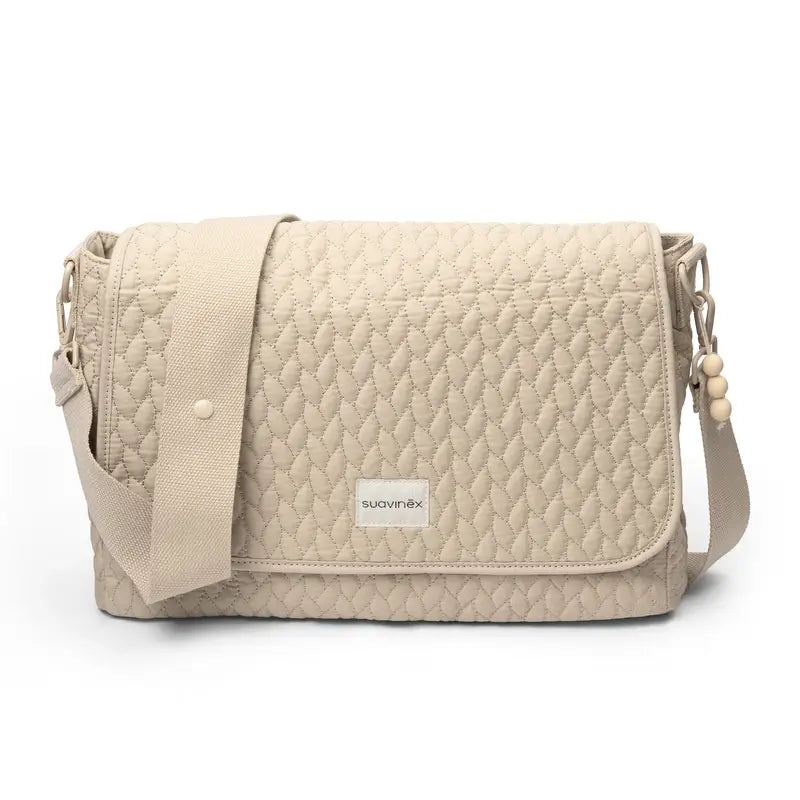 Borsa a tracolla Suavinex Maternity, beige