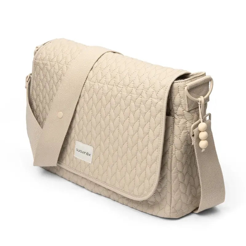 Borsa a tracolla Suavinex Maternity, beige