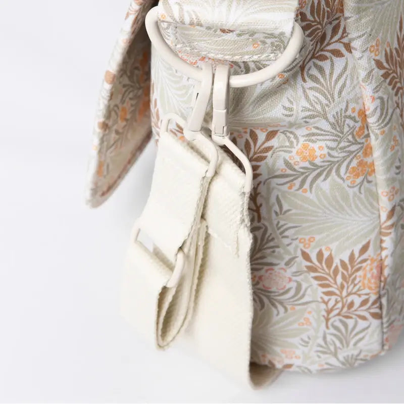 Suavinex Borsetta maternità Poesia Beige Borsa a tracolla stampata