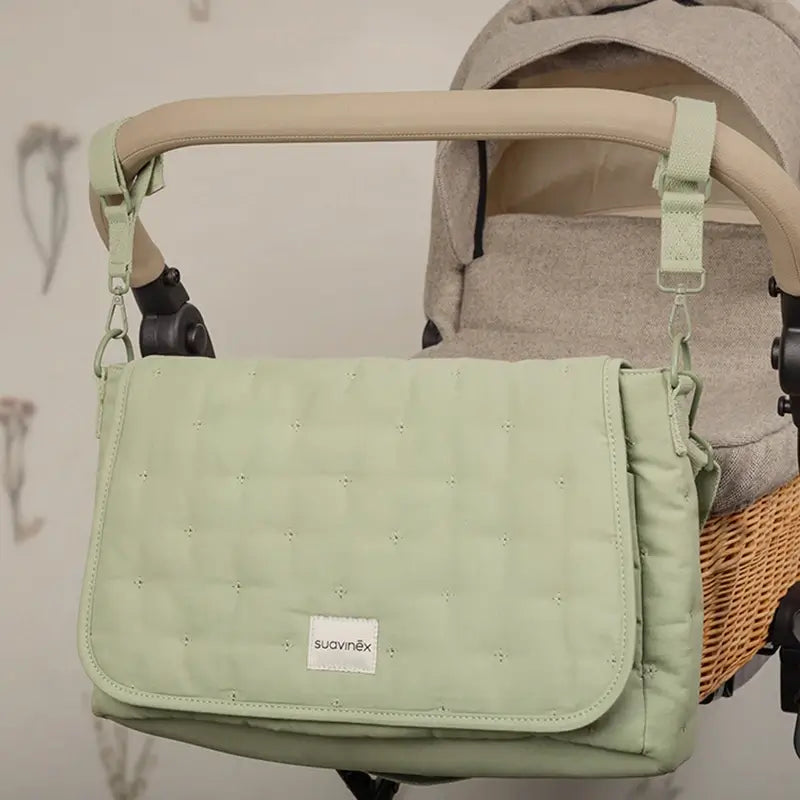 Suavinex Borsetta maternità Poesia Borsa a tracolla verde