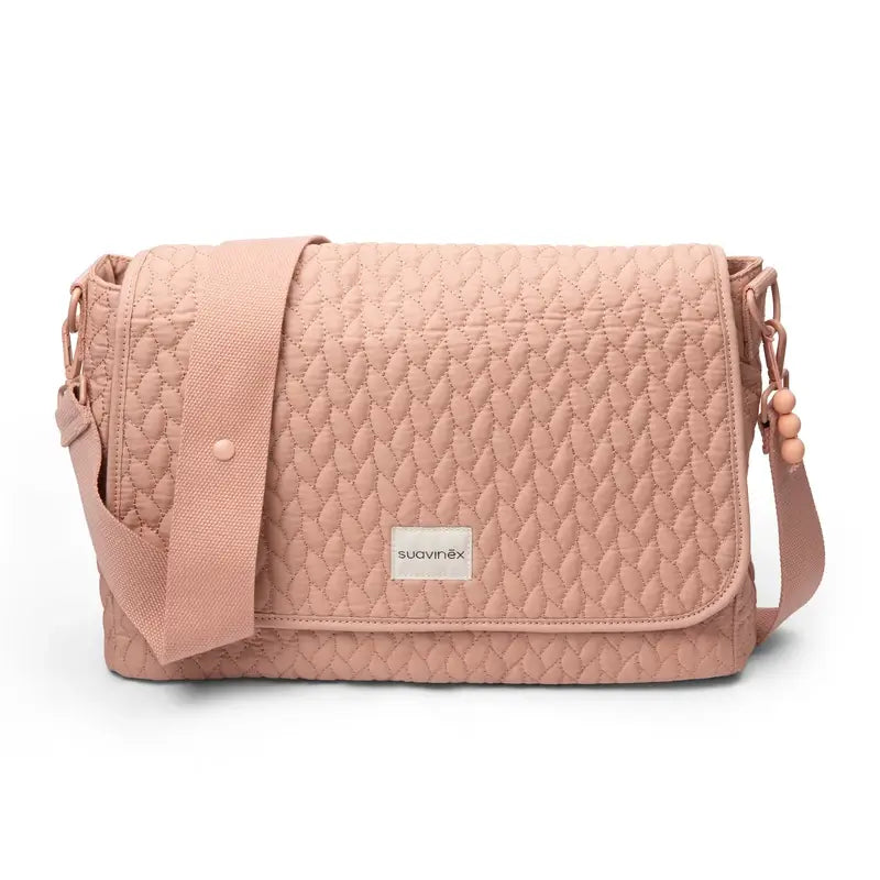 Borsa a tracolla Suavinex per la maternità, rosa