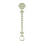 Clip in silicone Suavinex, verde