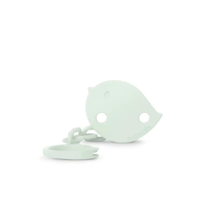 Suavinex Spilla Clip Portasucchietto +0 mesi Birdies Verde