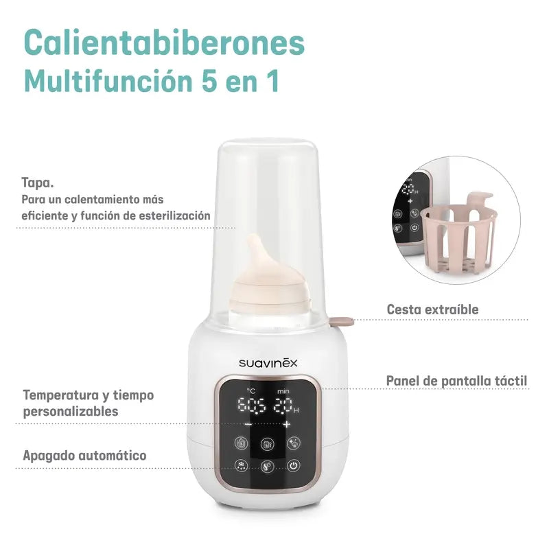 Scaldabiberon e sterilizzatore Suavinex 2 in 2