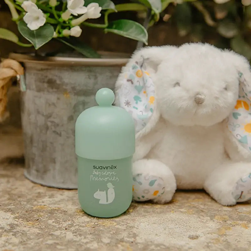 Suavinex Baby Layette con Baby Cologne Memories 100 Ml + Travel Format 50 + Baby Soft Toy
