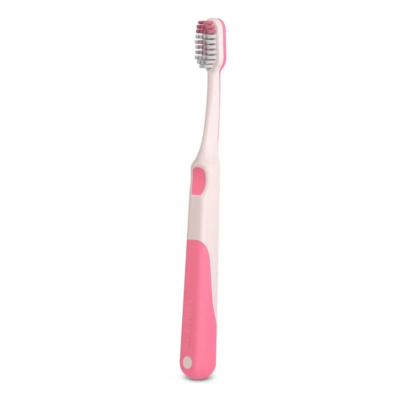 Suavinex Spazzolino per neonati +6 anni, rosa