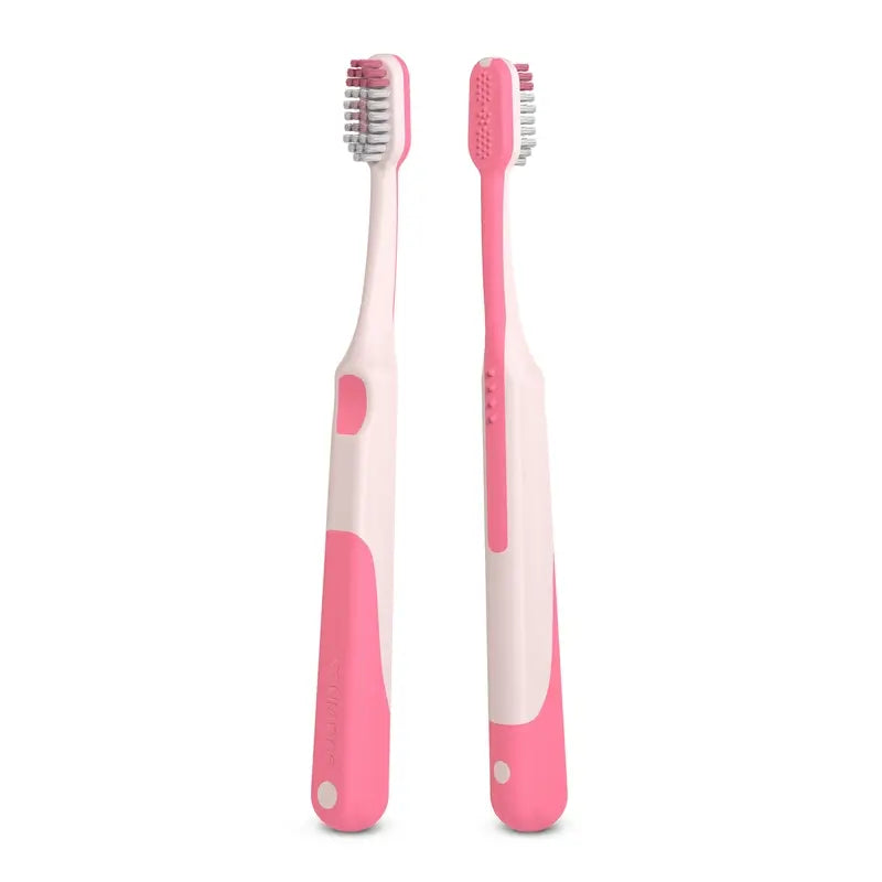 Suavinex Spazzolino per neonati +6 anni, rosa