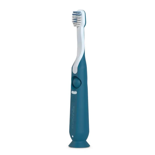 Spazzolino per neonati Suavinex da 2 a 6 anni, blu