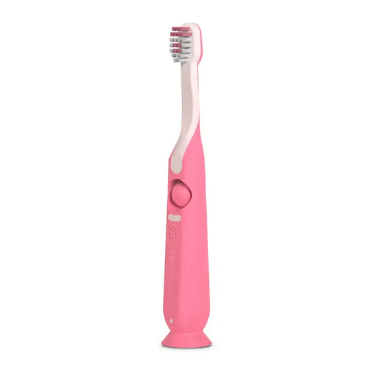 Suavinex Spazzolino per bambini da 2 a 6 anni, rosa