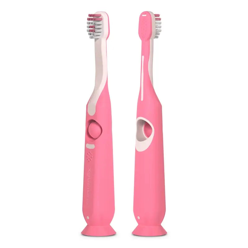 Suavinex Spazzolino per bambini da 2 a 6 anni, rosa