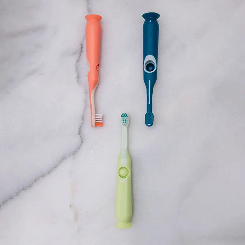 Suavinex Spazzolino per bambini da 2 a 6 anni, verde
