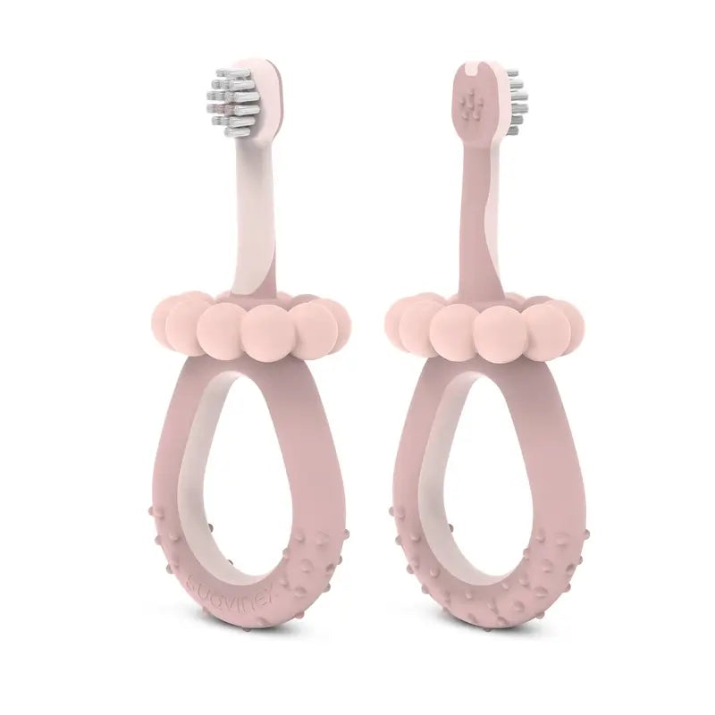 Spazzolino per bambini Suavinex 0-2 anni, rosa