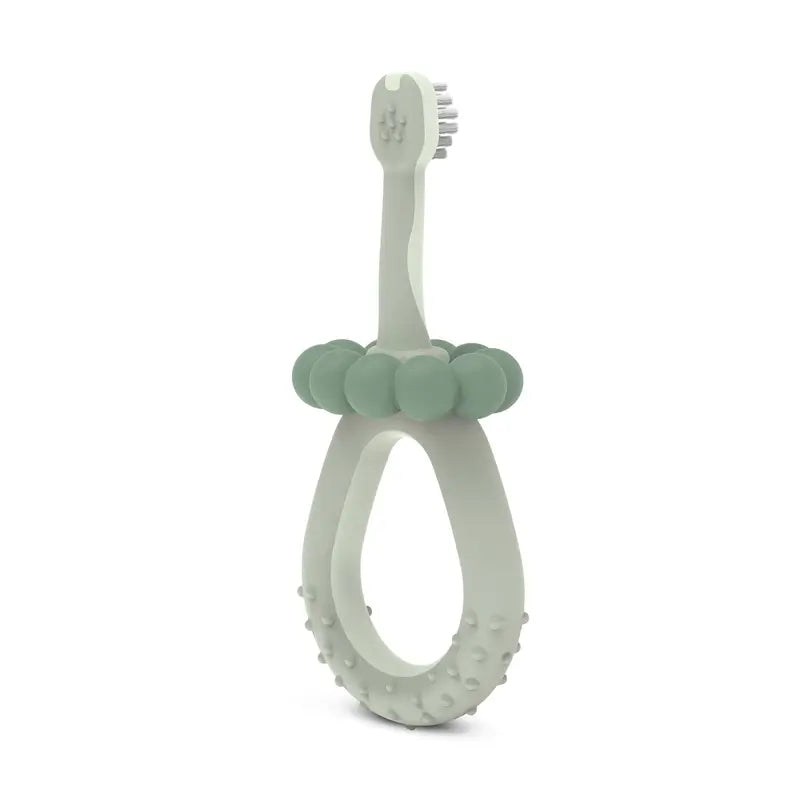 Spazzolino per bambini Suavinex 0-2 anni, verde