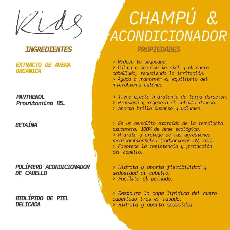 Shampoo condizionante Suavinex da 3 a 10 anni, 300 Ml