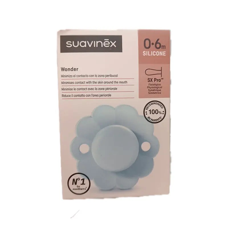 Suavinex Succhietto 0/6 mesiTettarella in silicone fisiologico