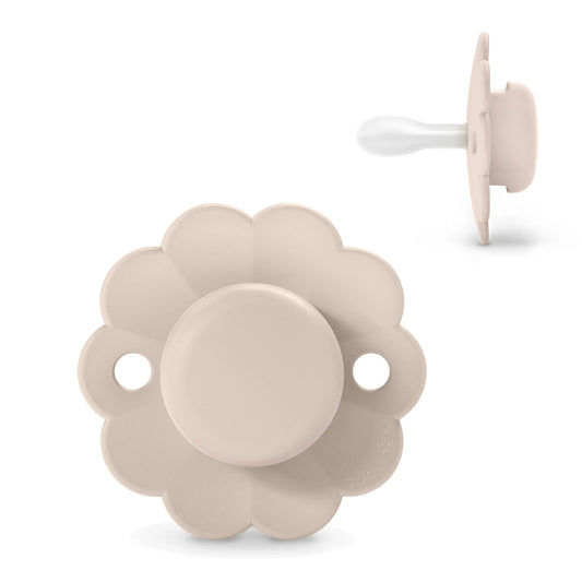 Ciuccio Suavinex per neonati 0/6 mesi, con tettarella fisiologica in silicone Sx Pro, tettarella piatta e flessibile Wonder Mauve, 1 unità