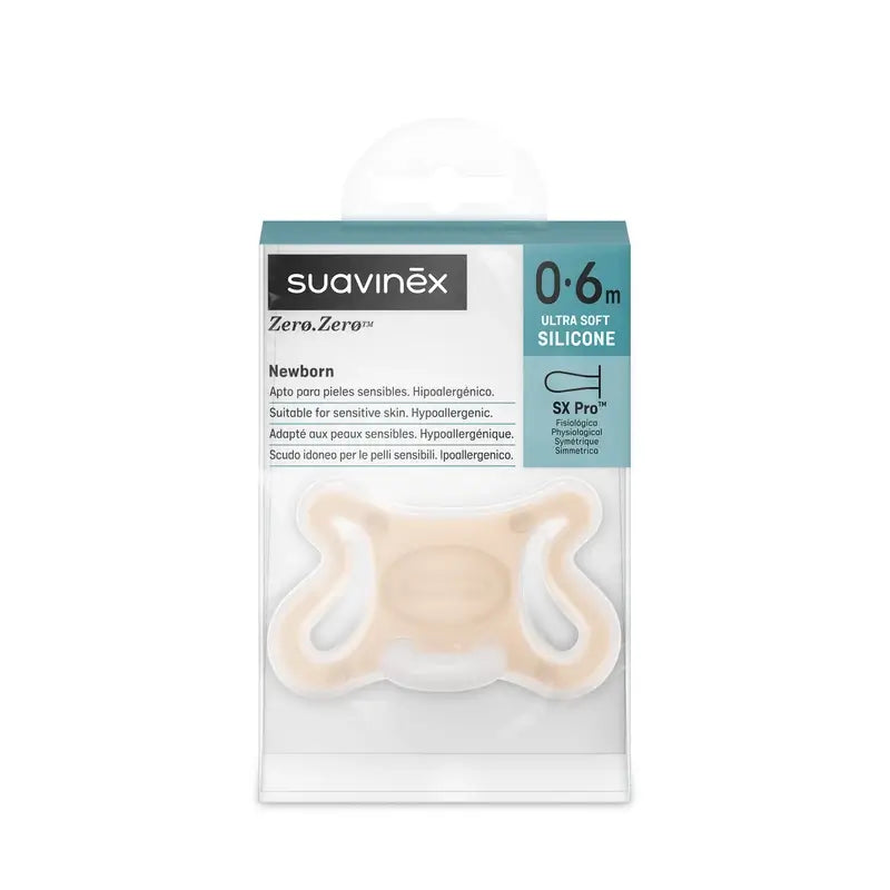 Suavinex Succhietto Zero Zero Baby da 0 a 6 mesi, equo