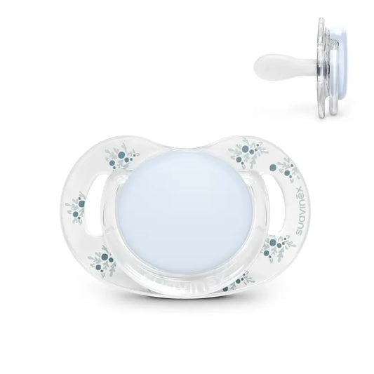 Suavinex Soother Sx Pro 0/6 mesi, Blu Poesia