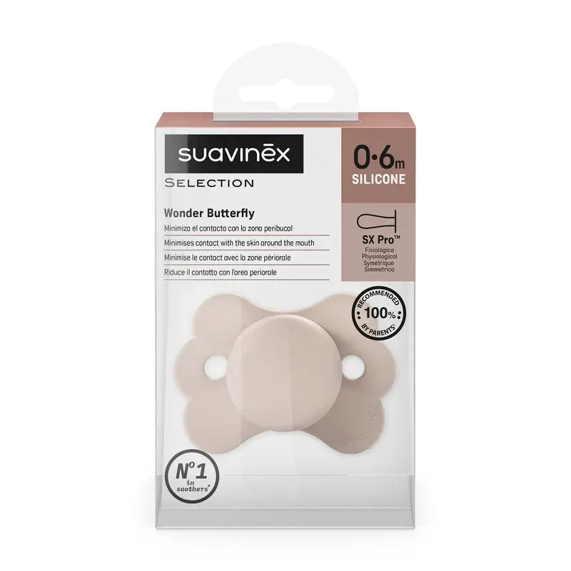 Suavinex Succhietto Sx Pro 0/6 mesi, rosa Wonderland