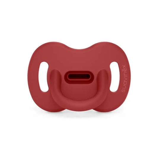 Suavinex Ciuccio Tutto Silicone Fisiologico Sx Pro, 0/6 Mesi, Peperoncino