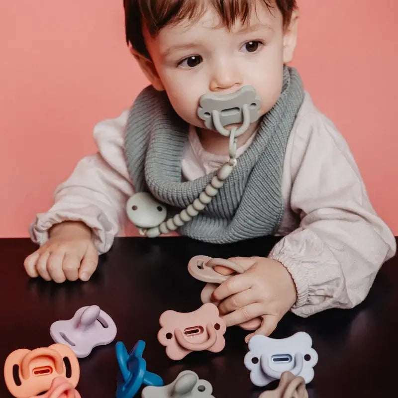 Ciuccio Suavinex Tutto Silicone Soother Sx Pro, 0/6 mesi, Irish Cream