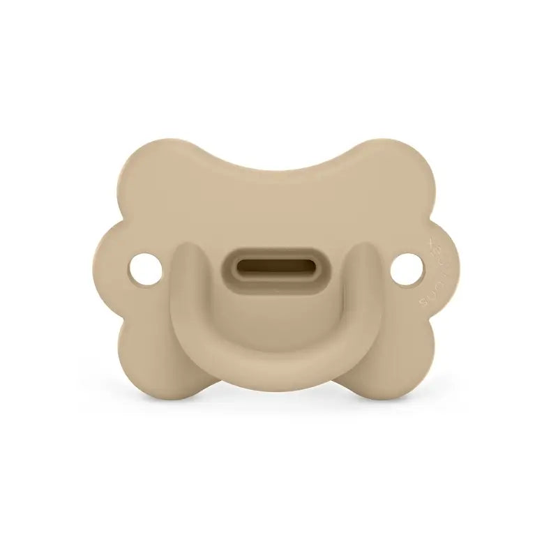 Suavinex Ciuccio Tutto Silicone Soother Sx Pro, 0/6 mesi, Irish Cream Butterfly