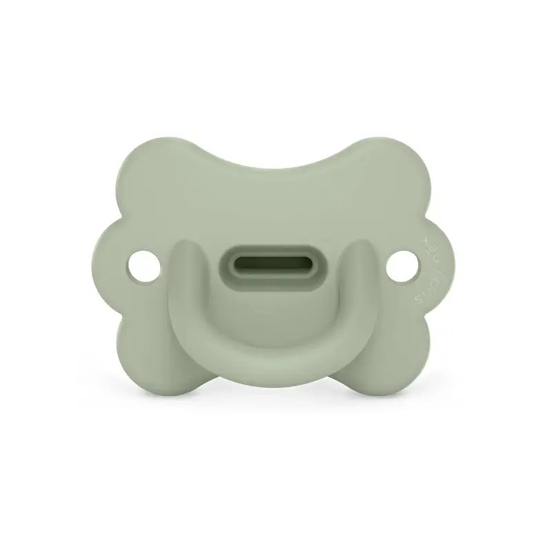 Suavinex Ciuccio Tutto Silicone Sx Pro, 0/6 Mesi, Verde Lago Farfalla