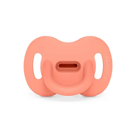 Suavinex Ciuccio Tutto Silicone Sx Pro, 0/6 mesi, Rosa Pesca