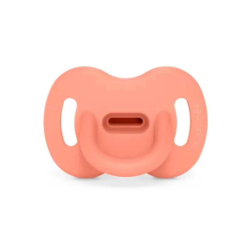 Suavinex Ciuccio Tutto Silicone Sx Pro, 0/6 mesi, Rosa Pesca