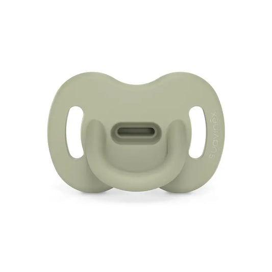 Suavinex Ciuccio Tutto Silicone Fisiologico Sx Pro, 0/6 Mesi, Verde