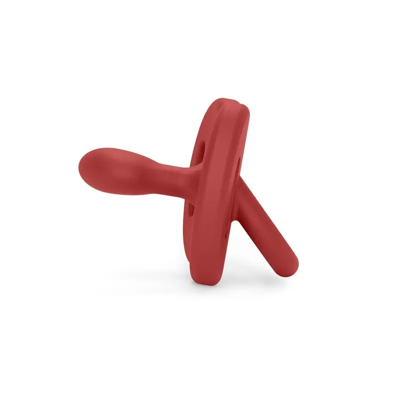 Suavinex Ciuccio Tutto Silicone Fisiologico Sx Pro, 6/18 Mesi, Peperoncino